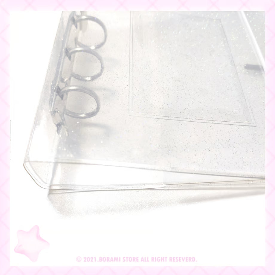 Clear Glitter Binder - BORAMI Store