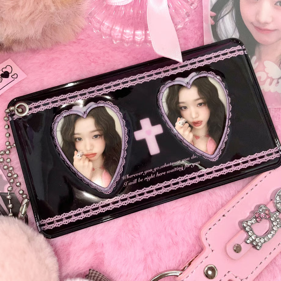 Mini ID Photocard Holder BlackPink Ver. - BORAMI Store
