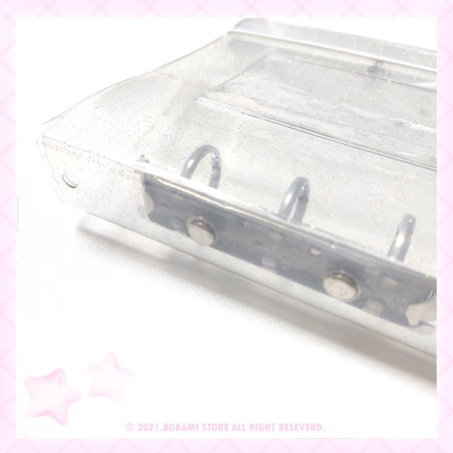 Clear Glitter Binder - BORAMI Store