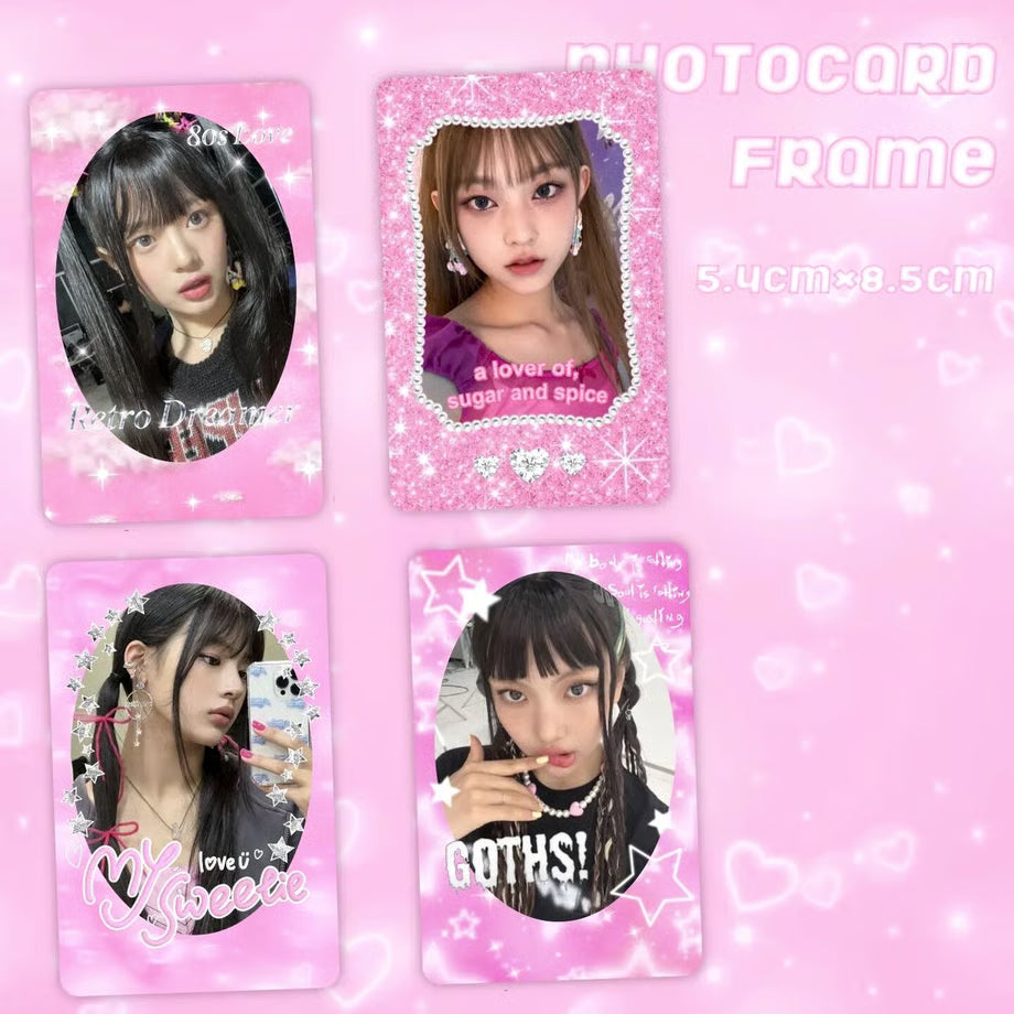 Photocard Frame Set of 4 Pink Ver. - BORAMI Store