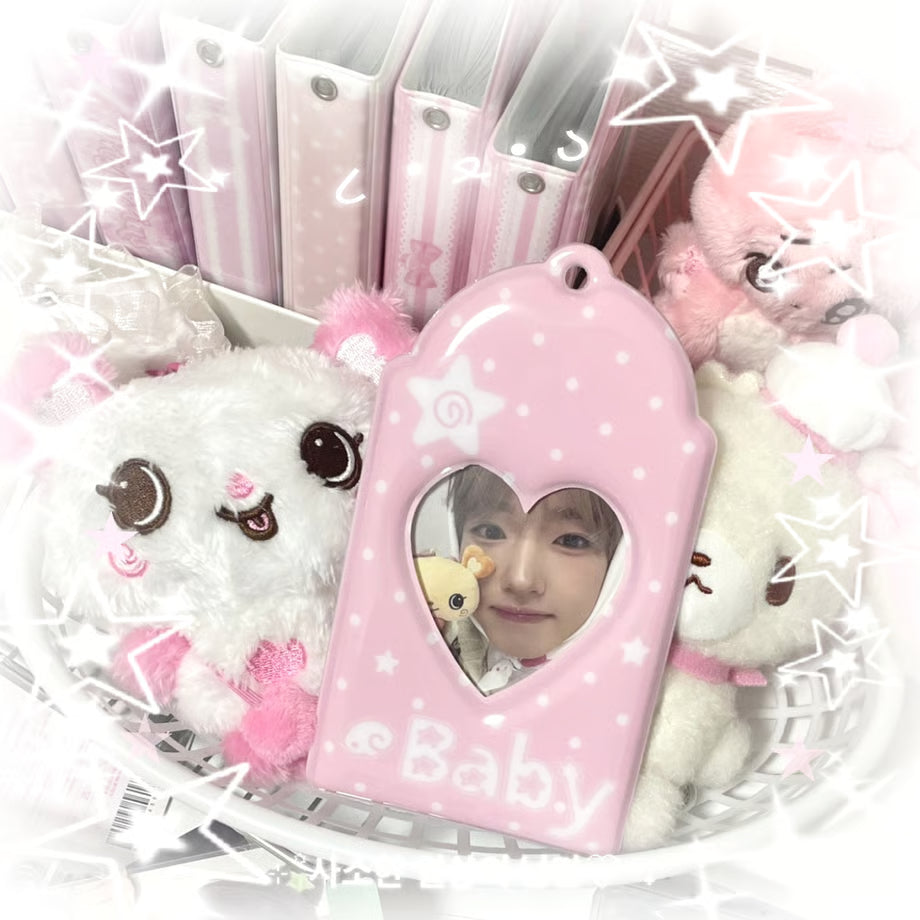 Baby Photocard Holder Pink/Blue Ver. - BORAMI Store