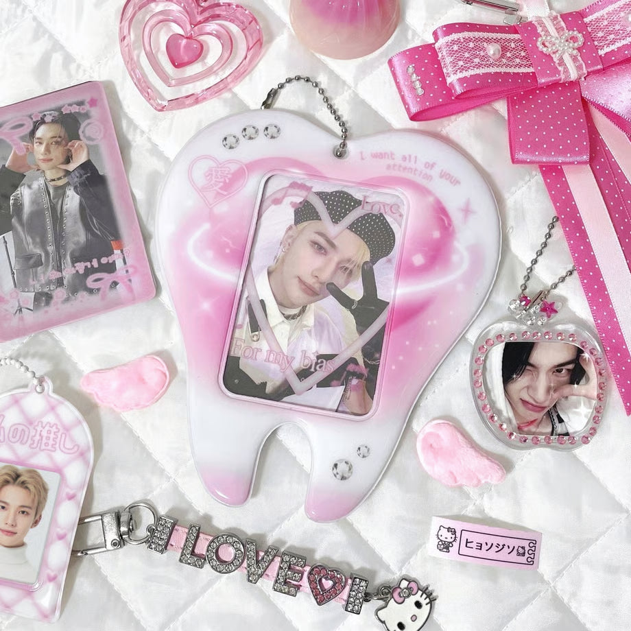 Photocard Holder Cherish Love White Ver. - BORAMI Store