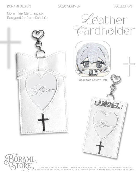 Leather Cardholder White.ver - BORAMI Store