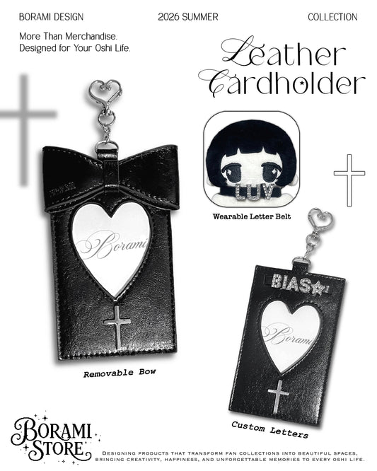 Leather Cardholder Black.ver - BORAMI Store