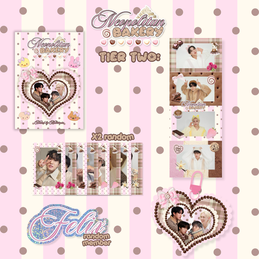 Stray Kids Neapolitan Bakery Event Tier 2 Pack