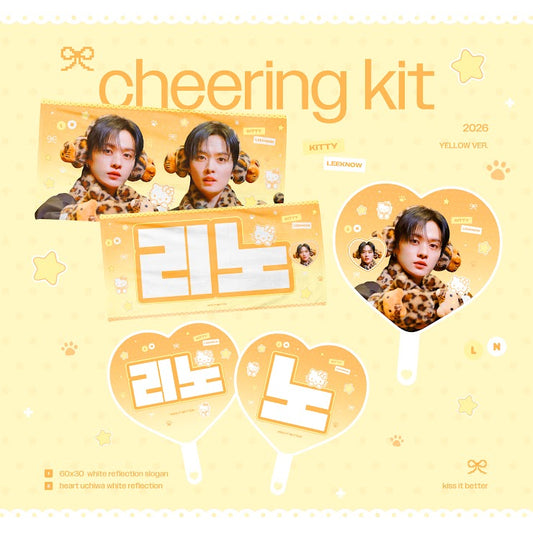 [PRE-ORDER] Stray Kids Lee Know 2026 Cheering Kit - Yellow Ver.