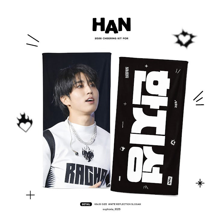[PRE-ORDER] Stray Kids Han 2026 Cheering Kit - Black Ver.