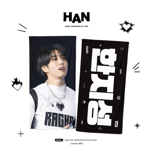 [PRE-ORDER] Stray Kids Han 2026 Cheering Kit - Black Ver.