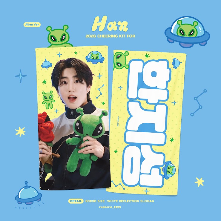 [PRE-ORDER] Stray Kids Han 2026 Cheering Kit - Alien Ver.