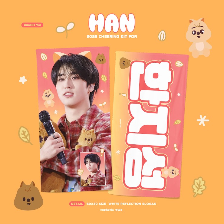 [PRE-ORDER] Stray Kids Han 2026 Cheering Kit - Quokka Ver.