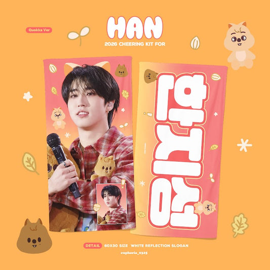 [PRE-ORDER] Stray Kids Han 2026 Cheering Kit - Quokka Ver.