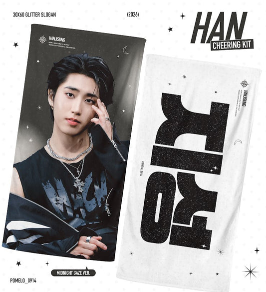 [PRE-ORDER] Stray Kids Han 2026 Cheering Kit - Midnight Gaze Ver.